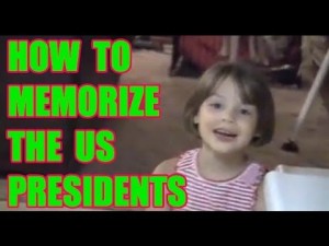memorize presidents of usa